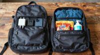dual home backpack reminder system