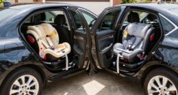 easy dual car seat setup