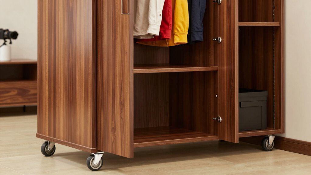 efficient moving with wardrobe