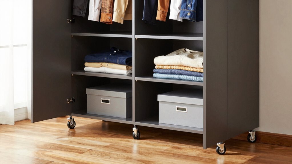 efficient wardrobe setup tips