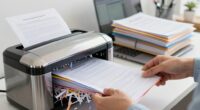 financial document disposal guidelines