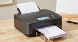 financial label printing system