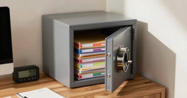 fireproof tax record storage