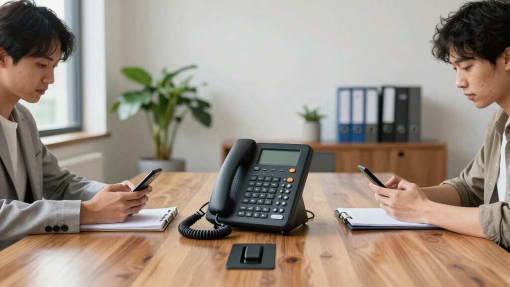 focused mindful distraction free communication