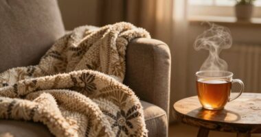 heated blanket wind down ritual