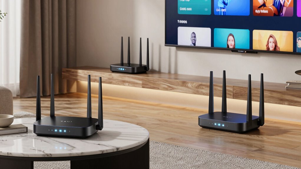 key factors for mesh routers