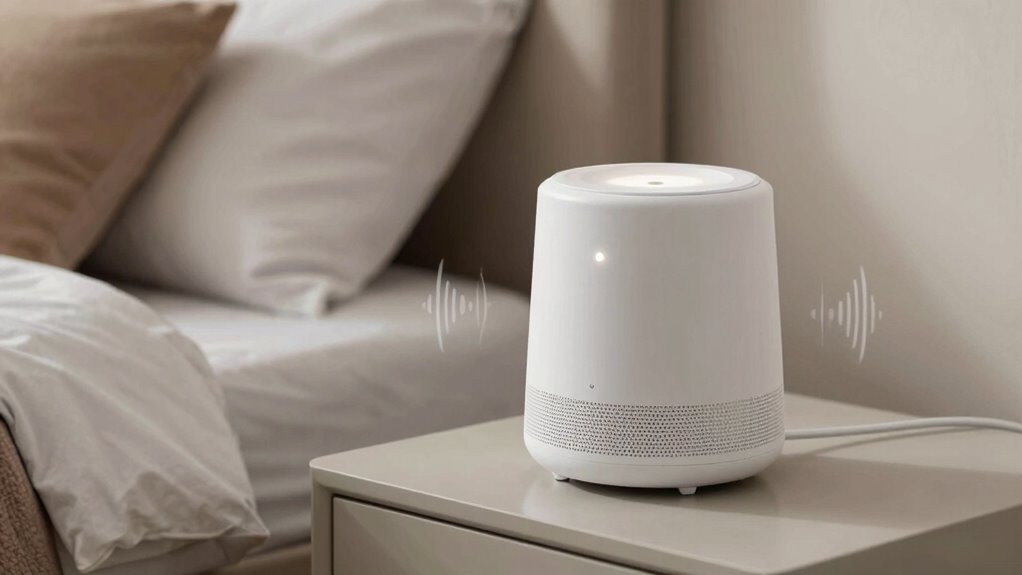 maintain moderate white noise