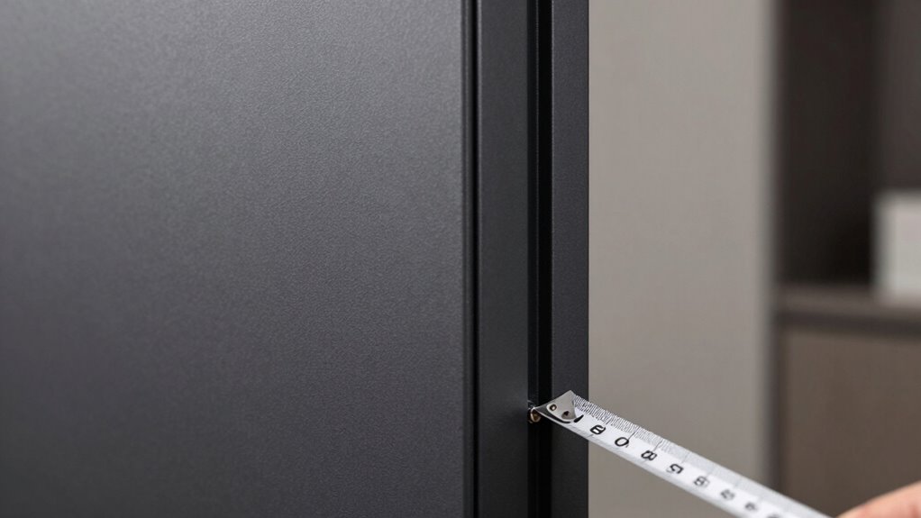 measure door accurately first