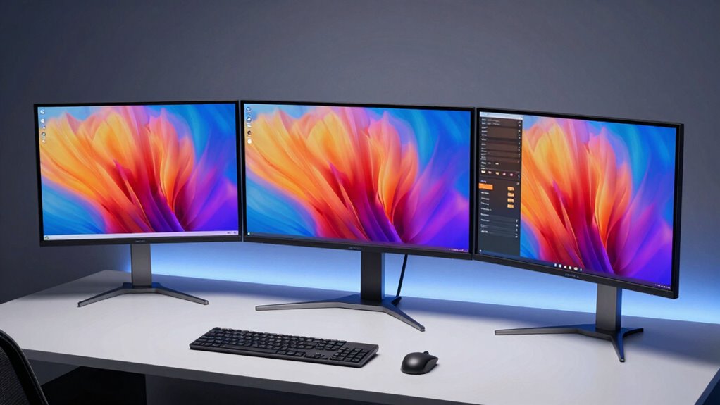 monitor size and features
