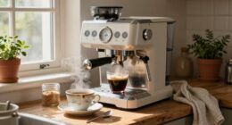 morning espresso brewing routine