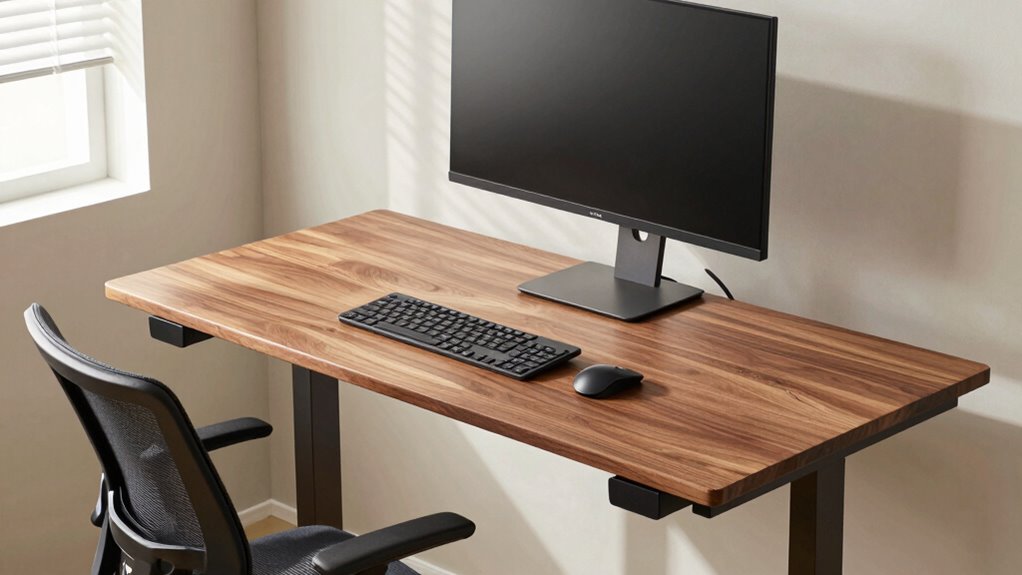 optimize desk and monitor ergonomics