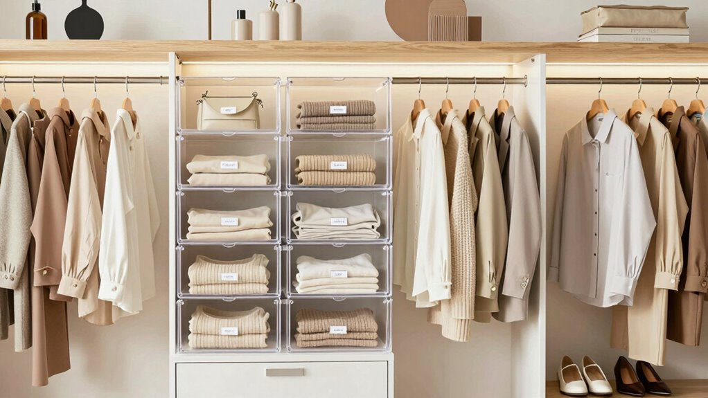 organize closet with inspiration