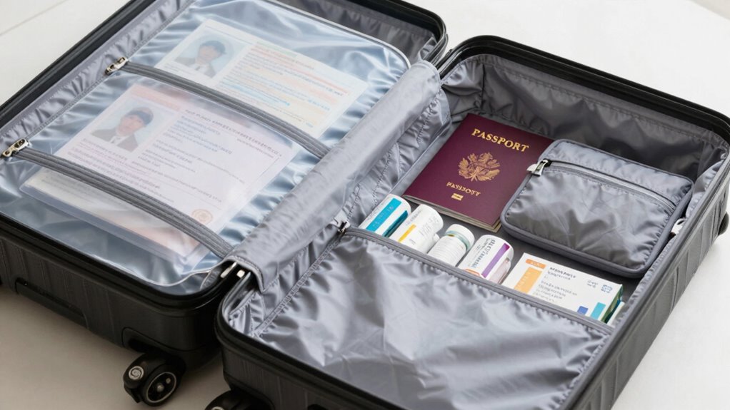 organize documents and medications