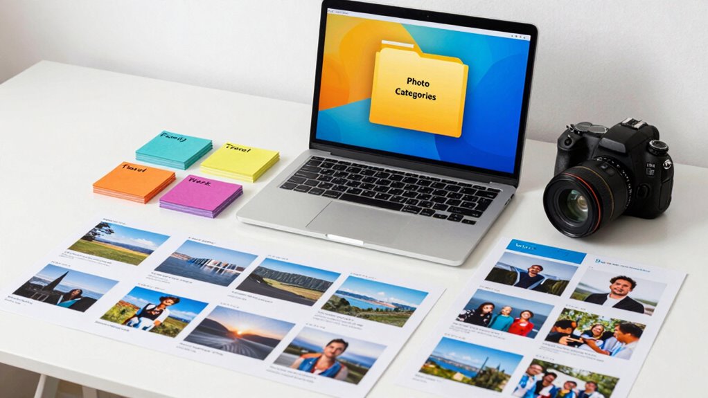 organize photos for easy access