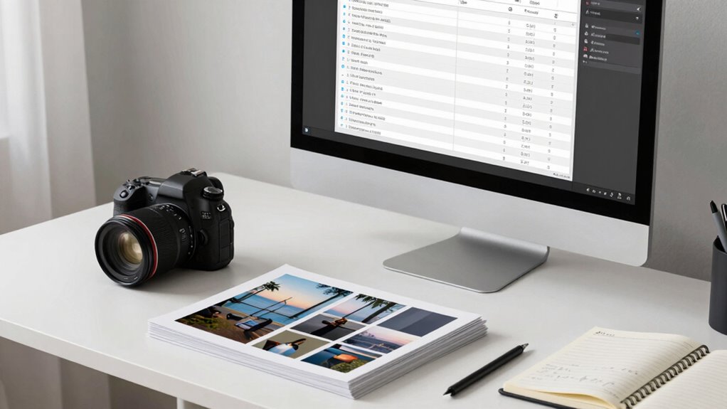 organize photos with metadata