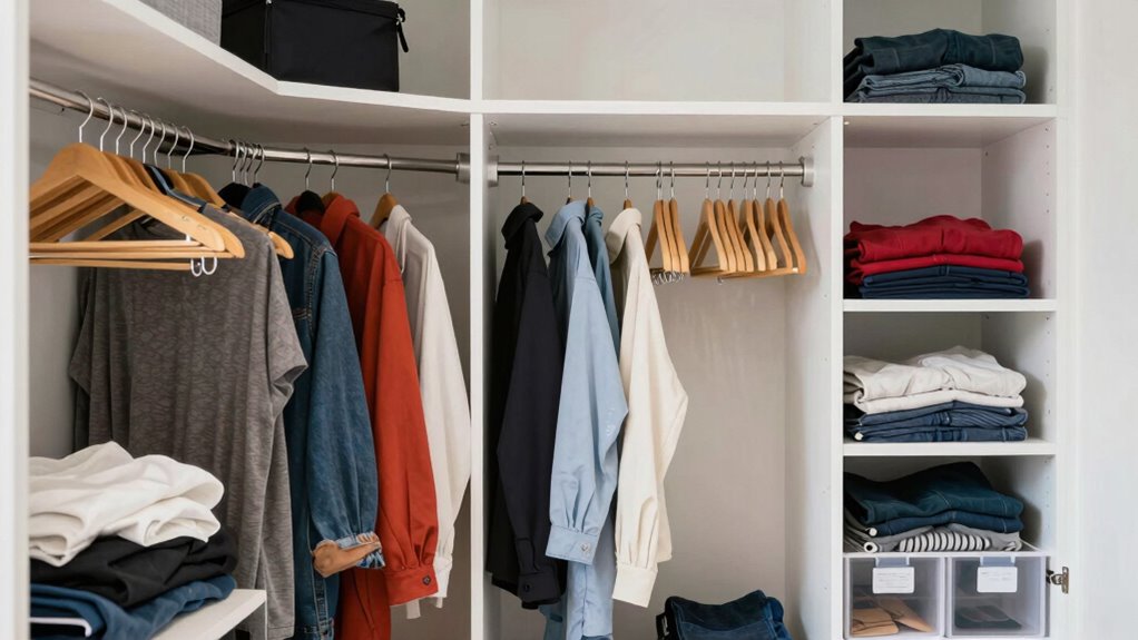 organized closet transformation ideas