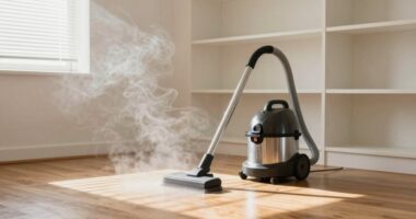 post move steam cleaning