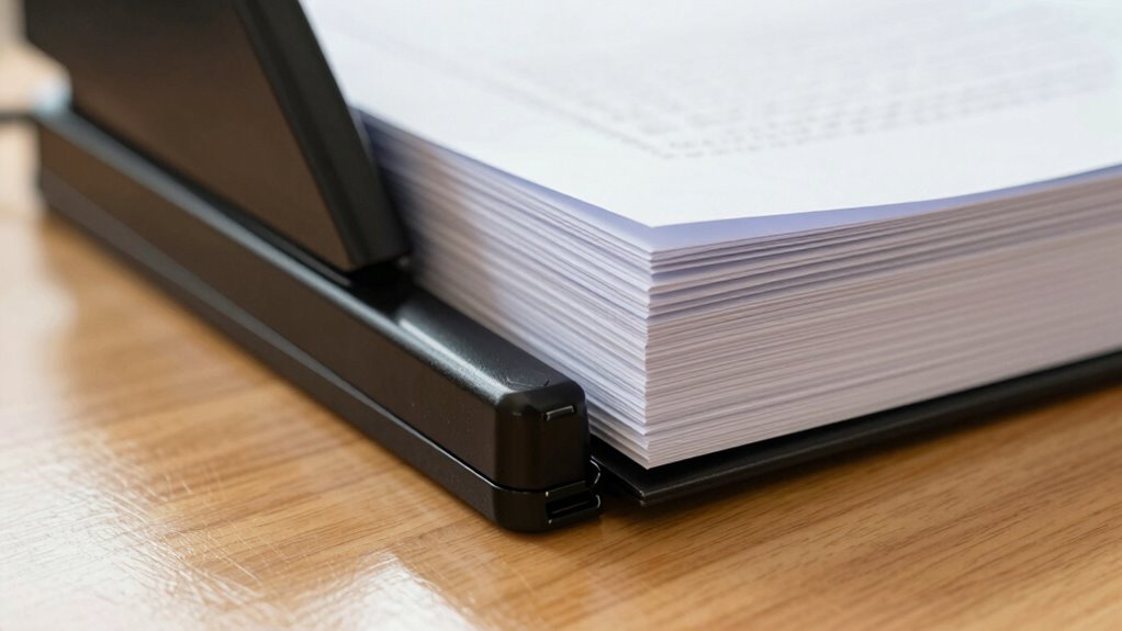 prepare pages for binding