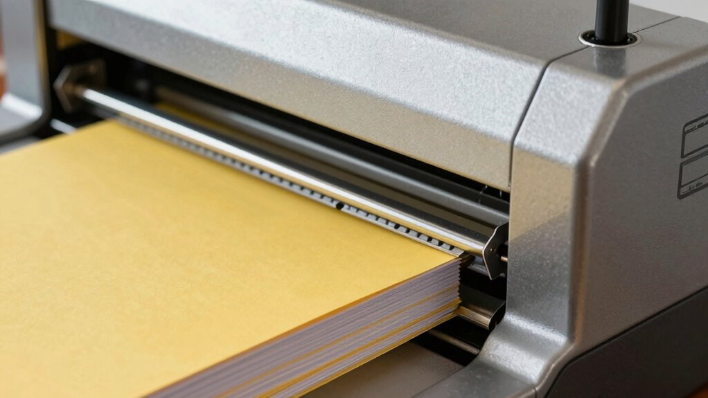 proper binding machine usage