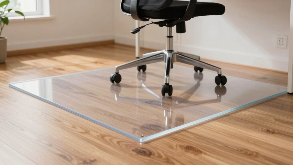 proper chair mat usage