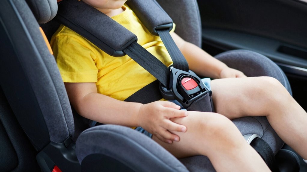 proper child seat belt fit