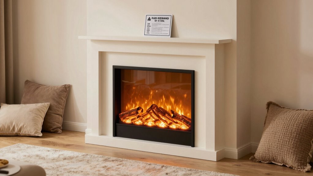 proper electric fireplace installation