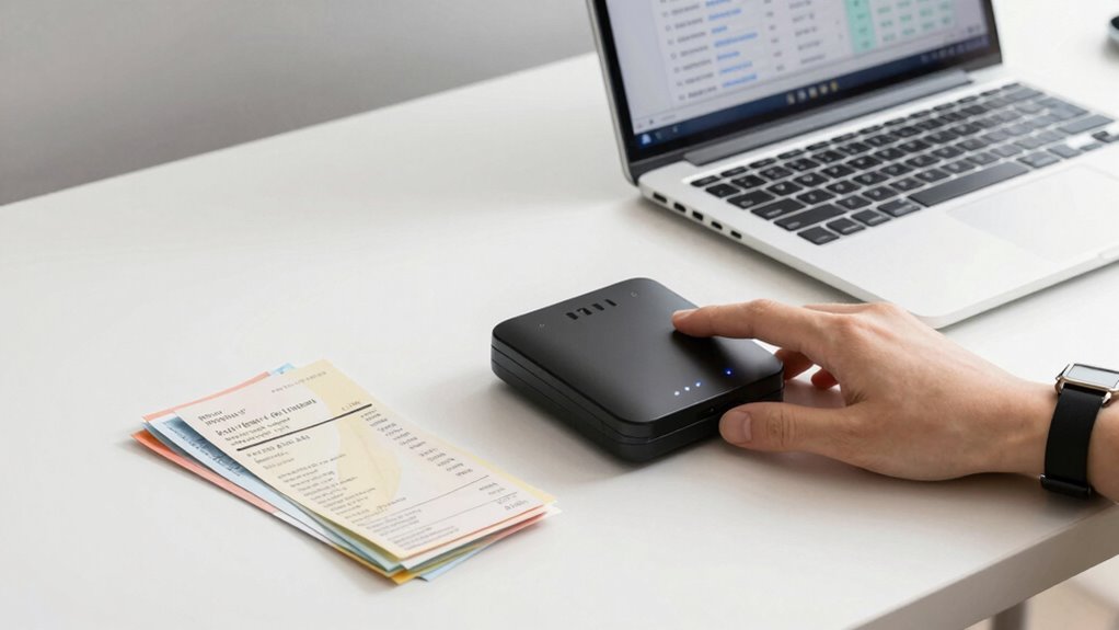 receipt scanner selection criteria