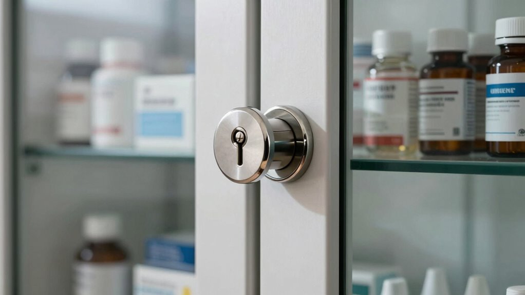 regular lock maintenance and cleaning