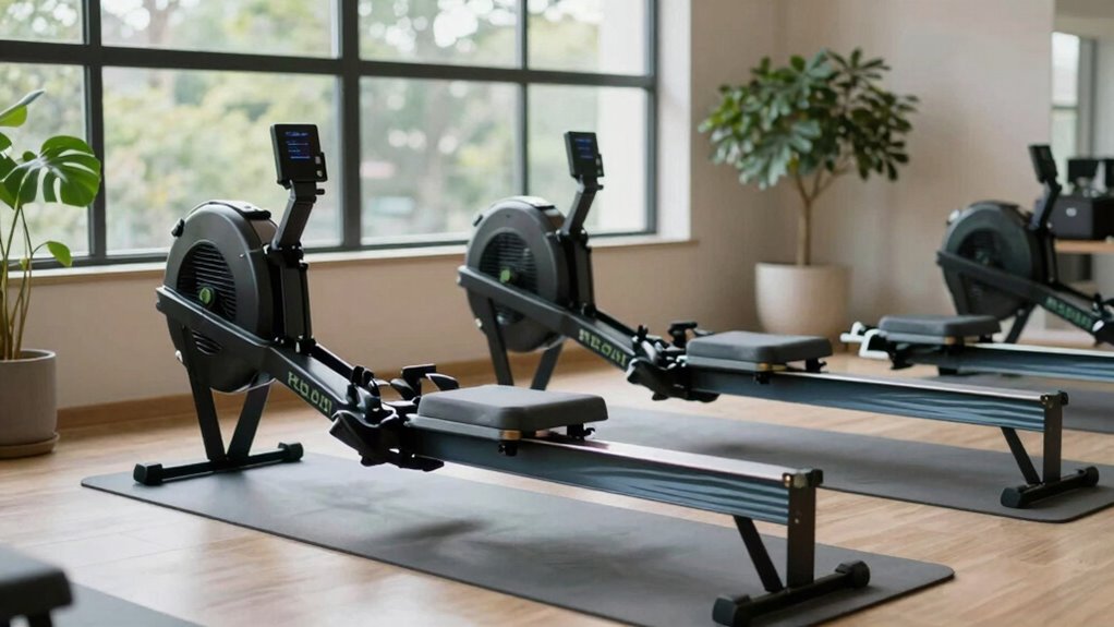 relax breathe row mindfully