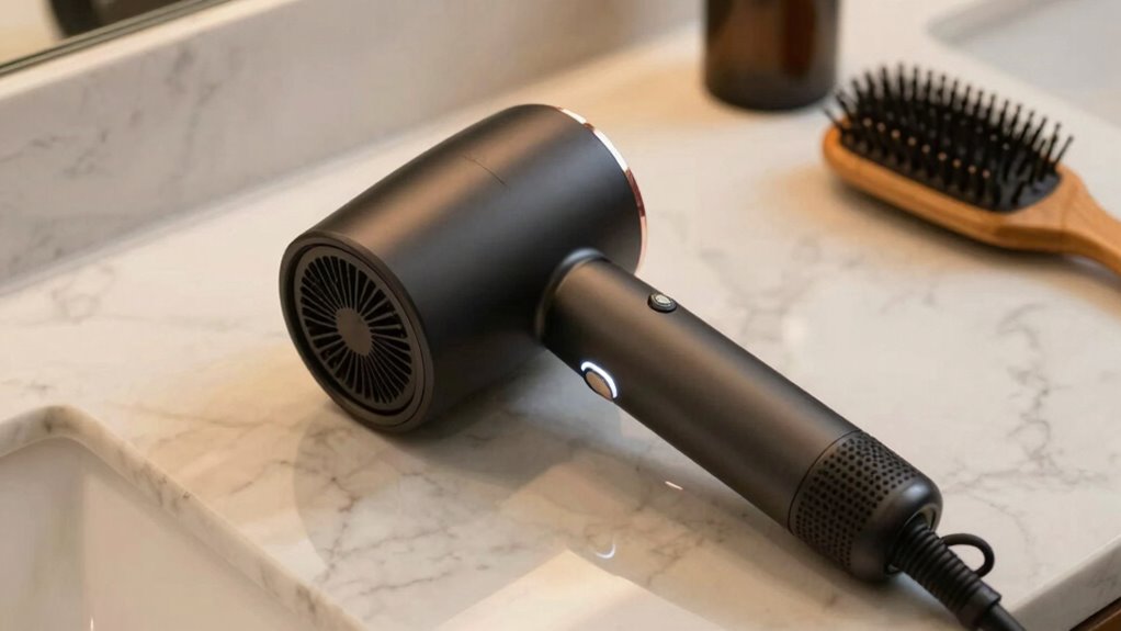 reset high end hair dryer