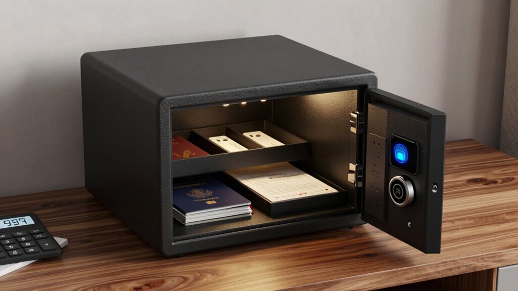 secure biometric safe features