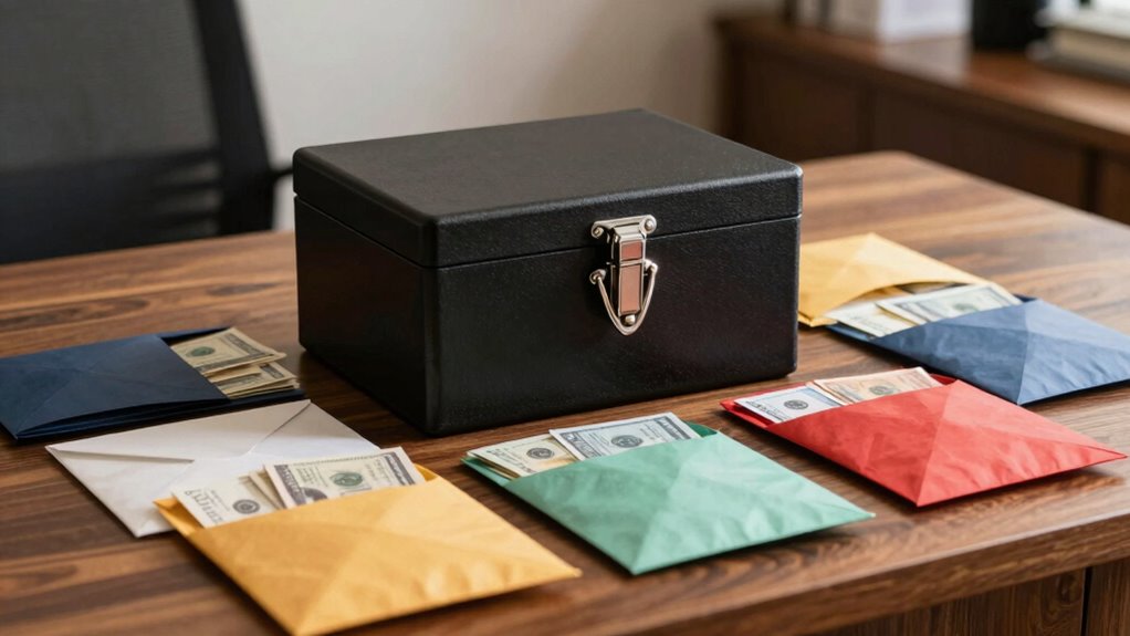 secure cash with precautions