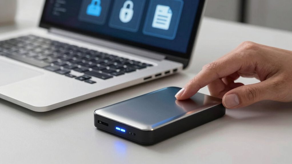 secure encrypted storage access