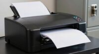 secure label printer design