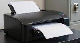 secure label printer design