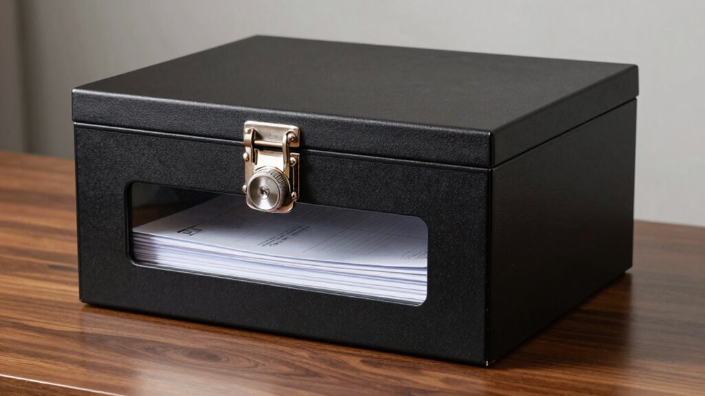 secure organized document storage