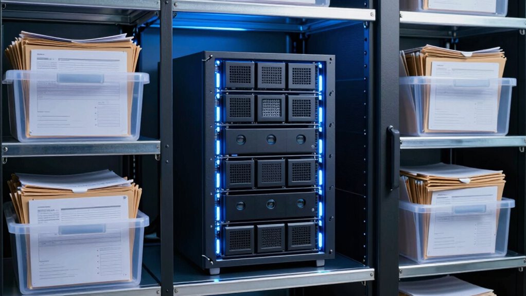 secure organized evidence storage