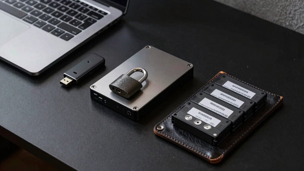 secure physical drive access