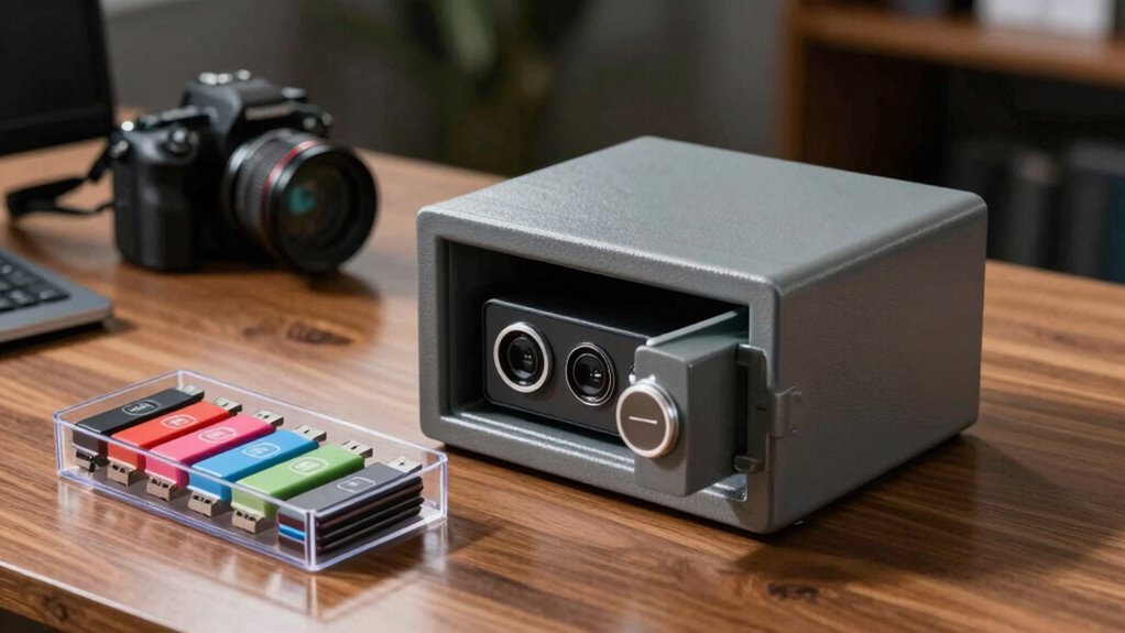 secure physical storage devices