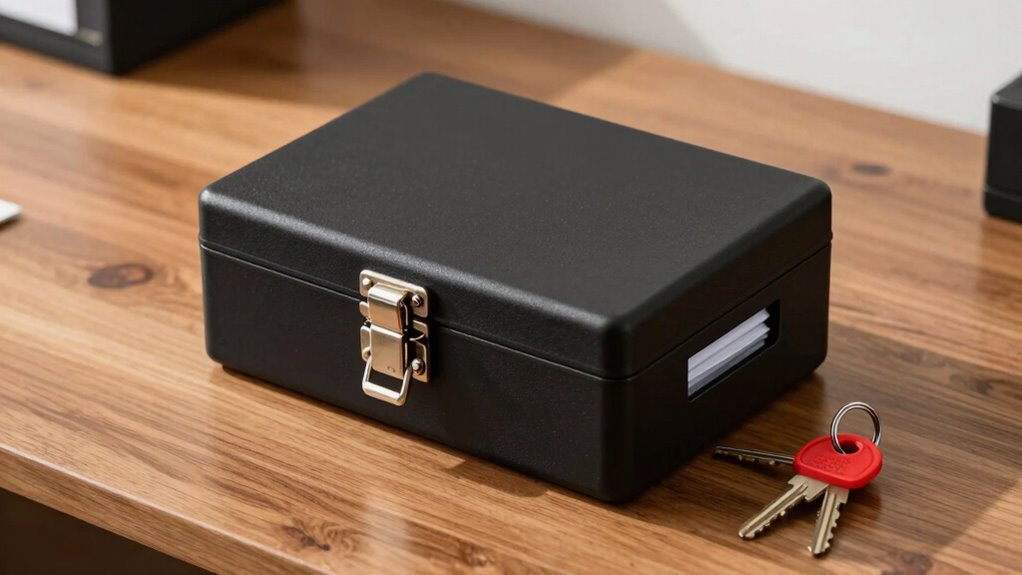 secure portable locking storage