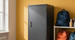 secure shared storage cabinet