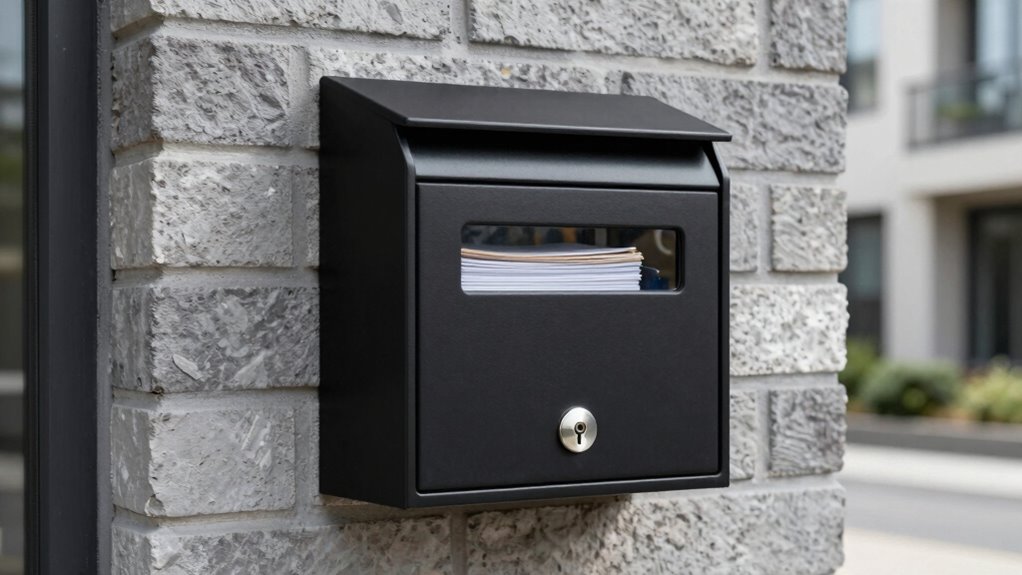 secure weatherproof mailbox choice
