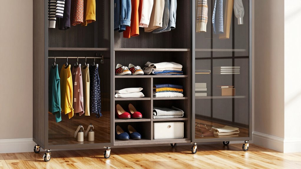 select durable moving wardrobe