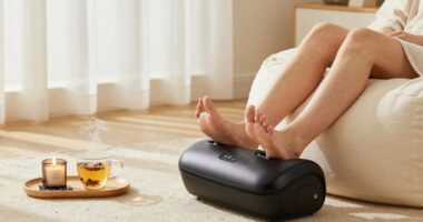 self care foot massage routine