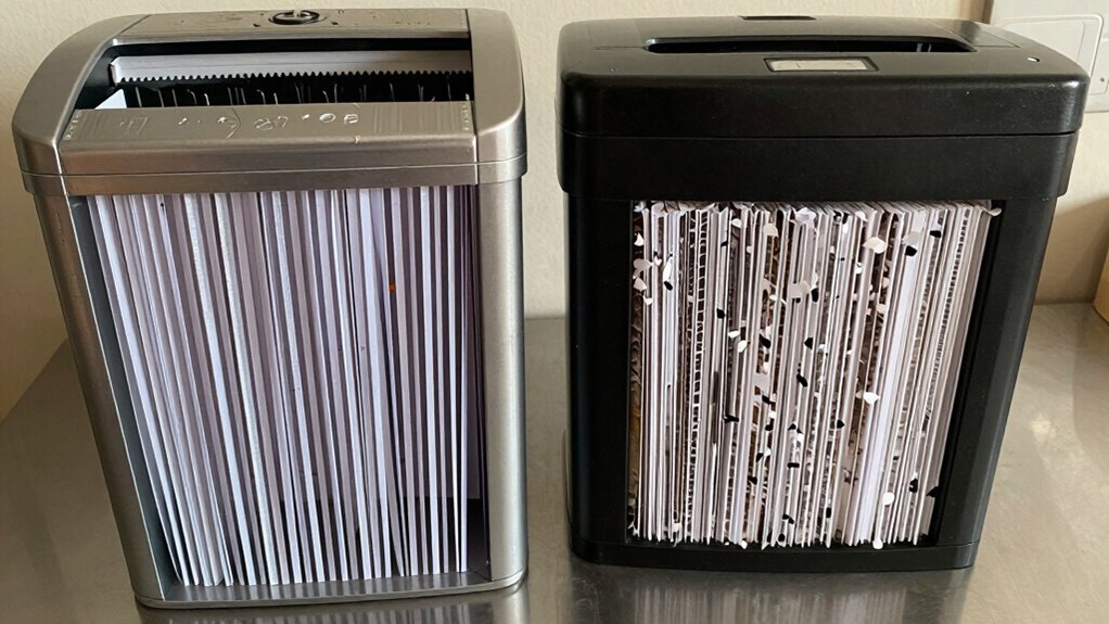 shredding security level comparison