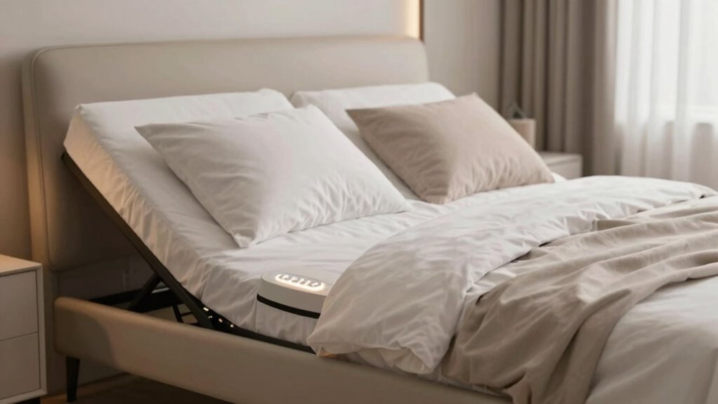 silent seamless sleep adjustments