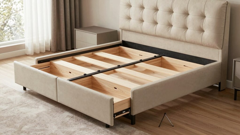 storage bed frame considerations