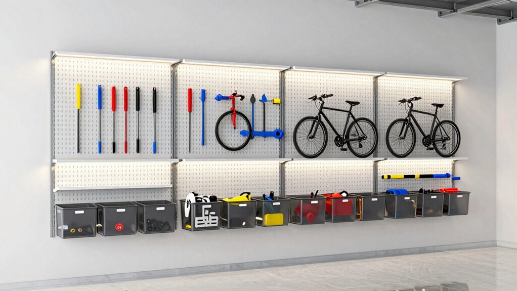 storage tools installation space