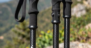 top carbon fiber trekking poles