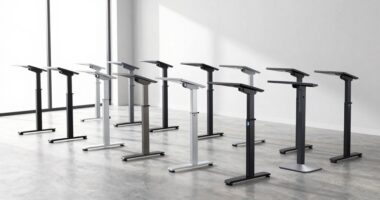 top electric desk frame kits